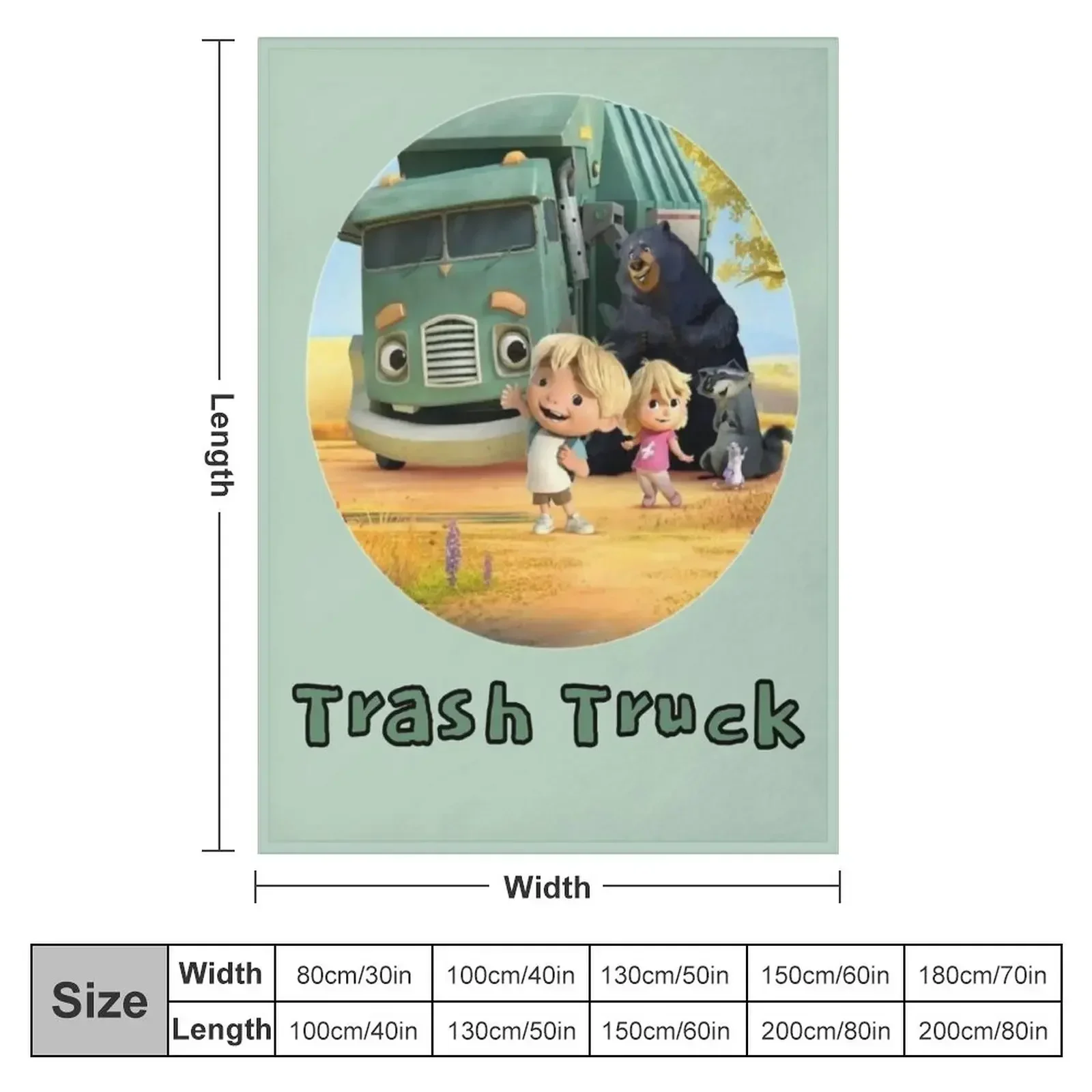 Trash Truck Netflix animation  - Home Decor Netflix 评论和价格