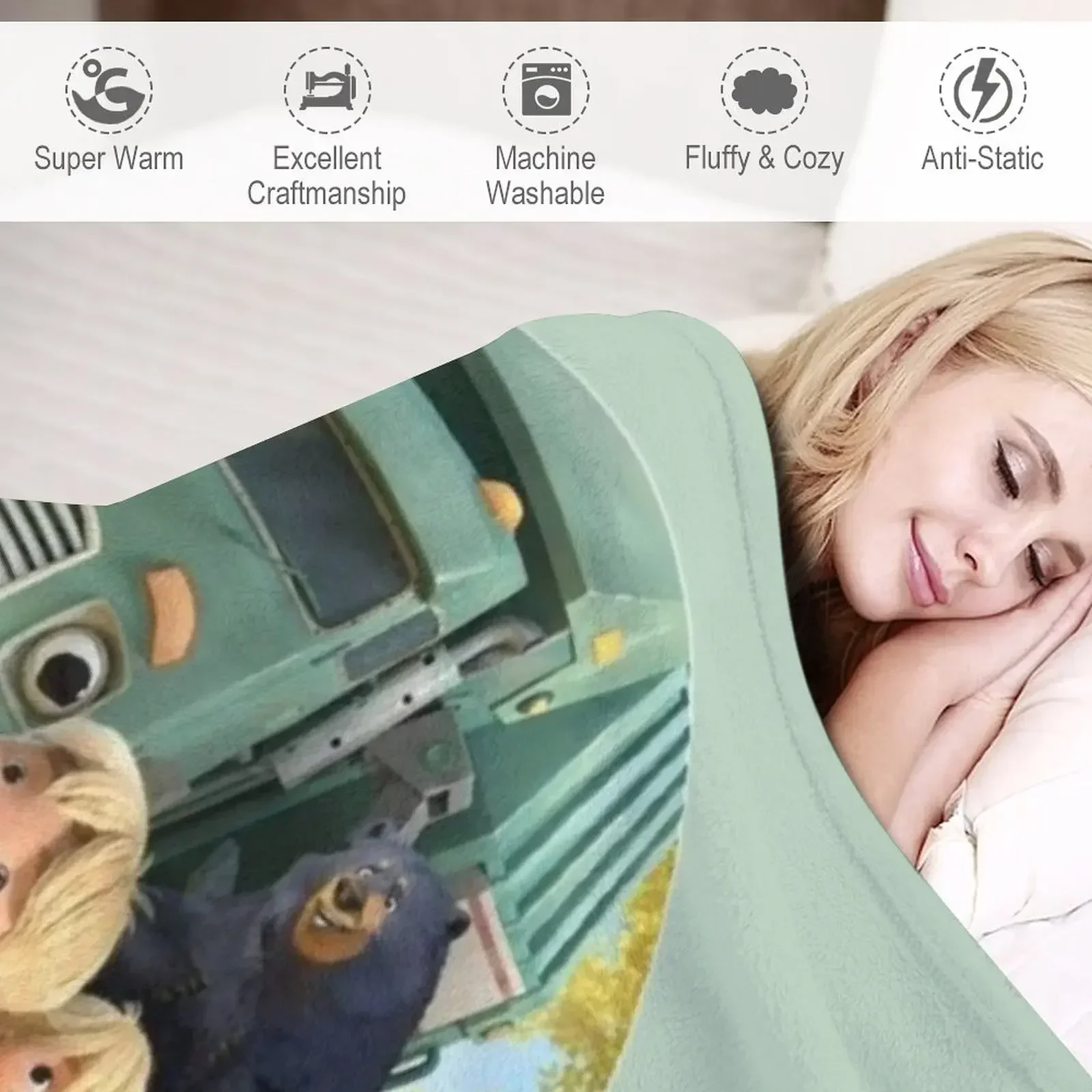 Trash Truck Netflix animation  - Home Decor Netflix 评论和价格