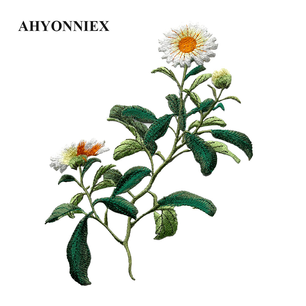 1 Piece Iron on Embroidery Pat - Home Decor Daisy 评论和价格