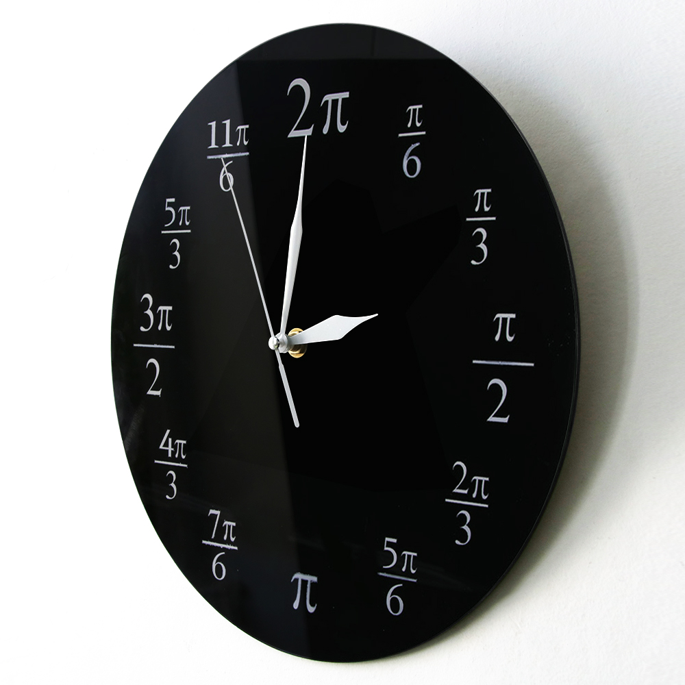 3.14 Pi Wall Clock Mathematica - Home Decor Quiz Free 评论和价格