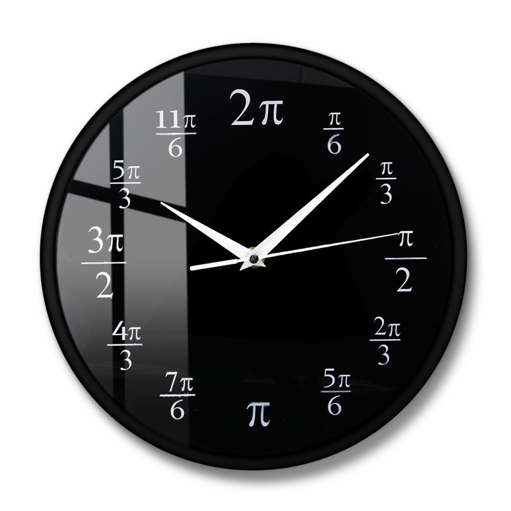 3.14 Pi Wall Clock Mathematica - Home Decor Quiz Free 评论和价格
