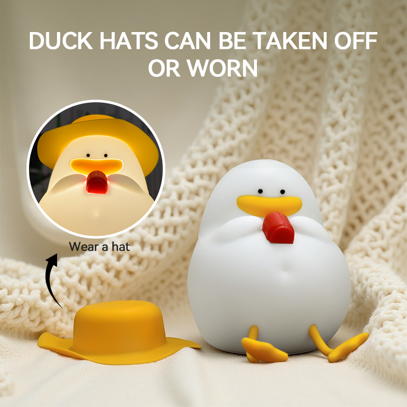 Happy Duck Night Light,Touch-C - Home Decor Gift 评论和价格