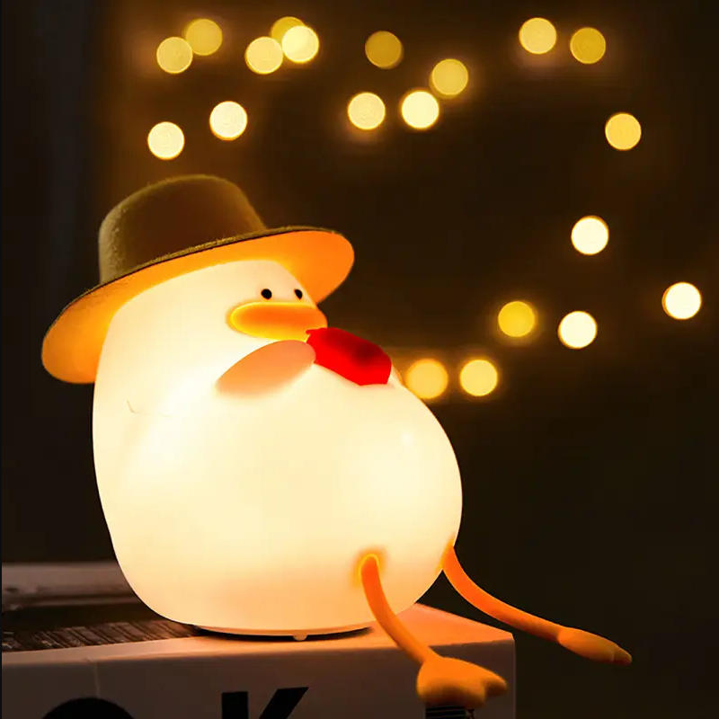 Happy Duck Night Light,Touch-C - Home Decor Gift 评论和价格