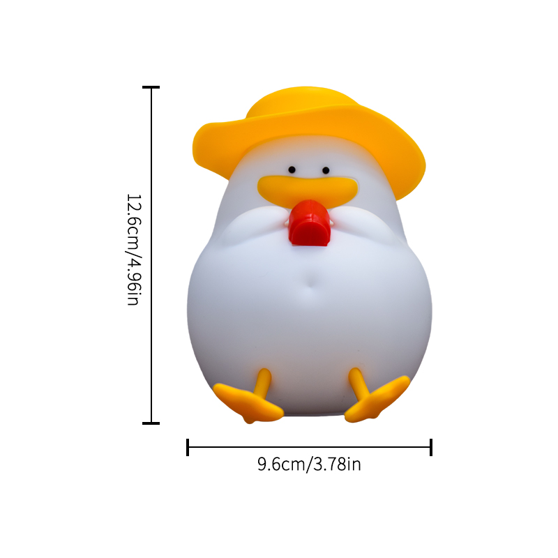 Happy Duck Night Light,Touch-C - Home Decor Gift 评论和价格