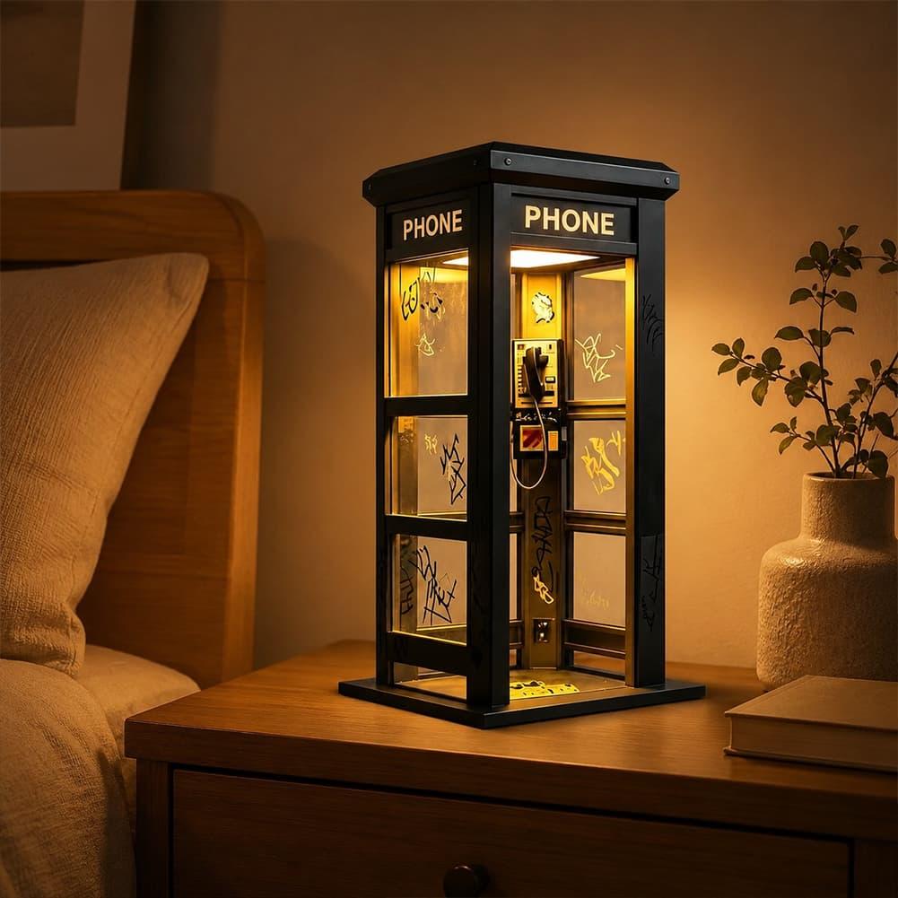Vintage London Telephone Booth - Home Decor Gift 评论和价格