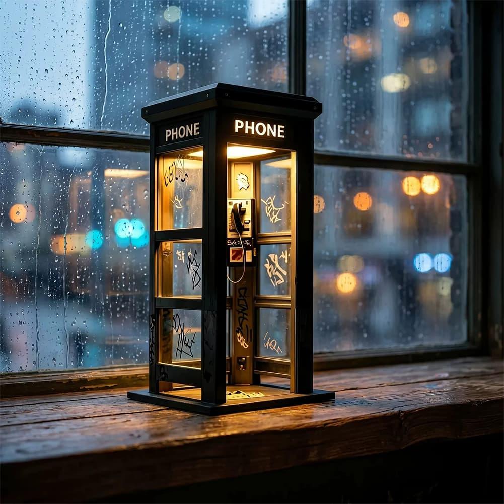 Vintage London Telephone Booth - Home Decor Gift 评论和价格