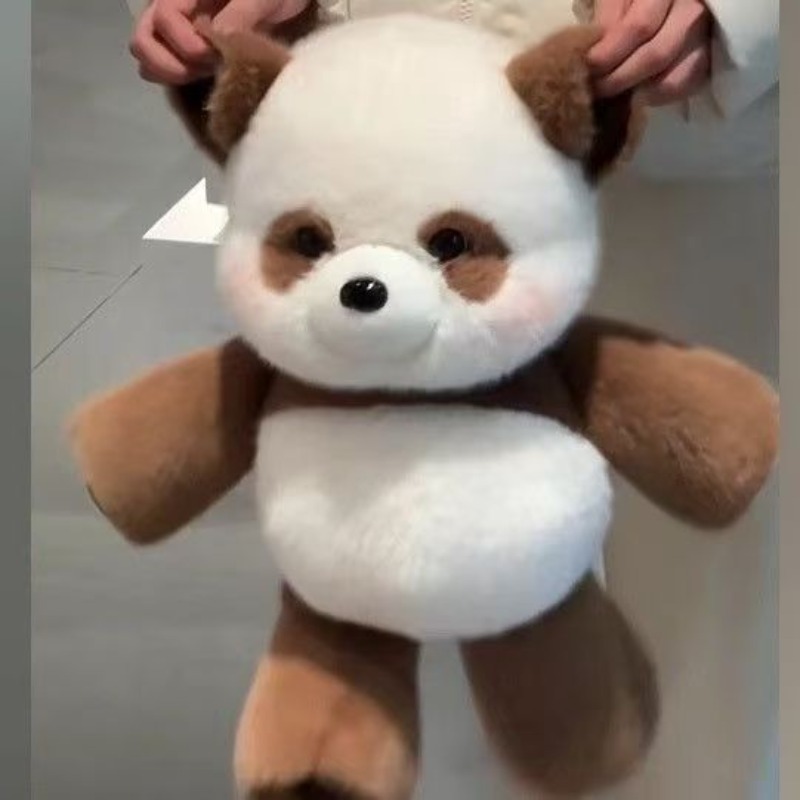 Cute Running Panda Cartoon Dol - Home Decor Lovely Home 评论和价格