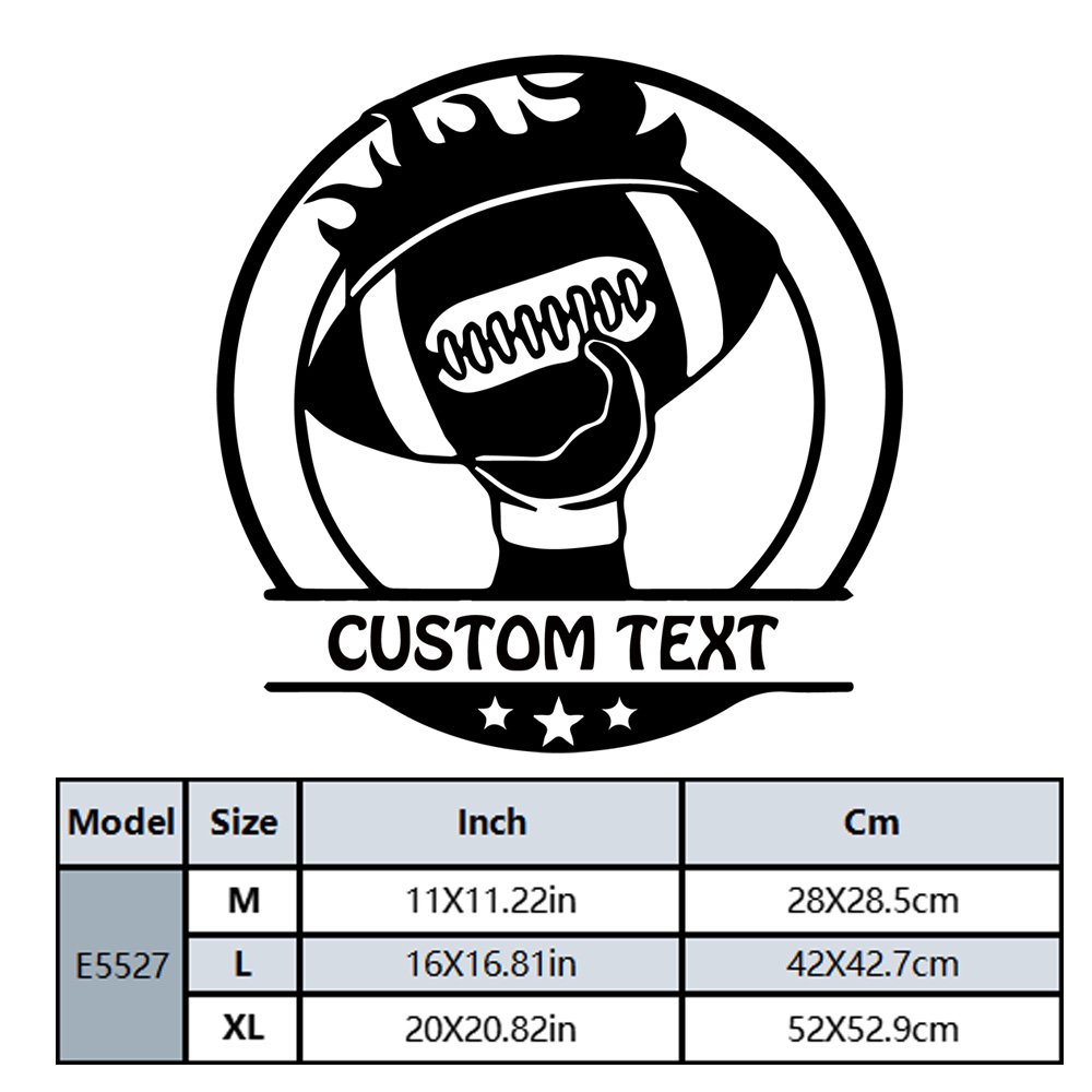 1PC Lovely Rugby Custom Text W - Home Decor Lovely Home 评论和价格