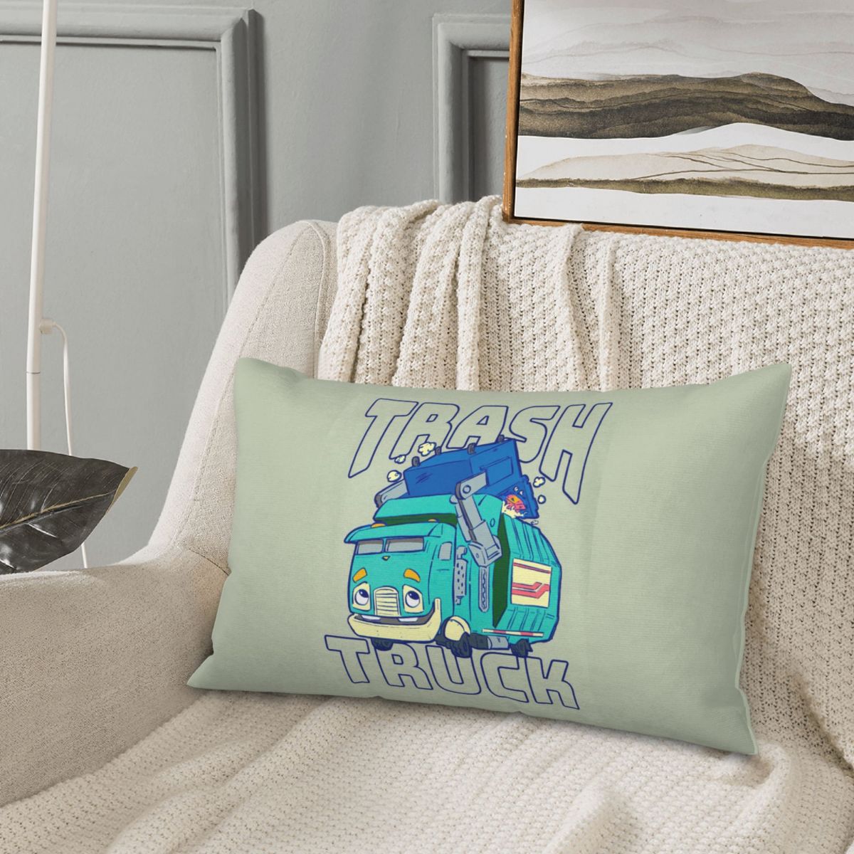 Trash Truck Cartoon Netflix Re - Home Decor Netflix 评论和价格
