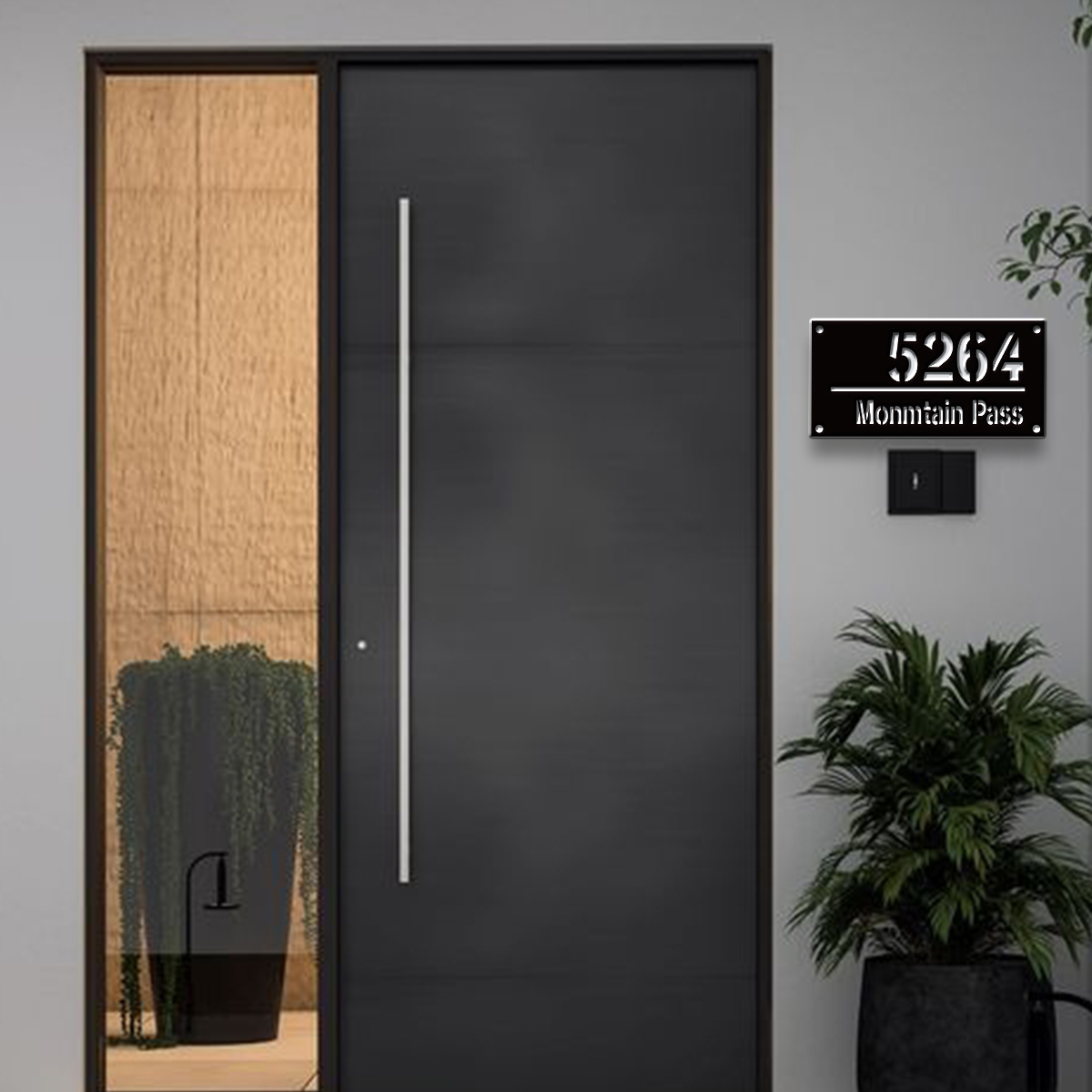 1pc Custom Number&Text Street  - Home Decor For Wedding 评论和价格