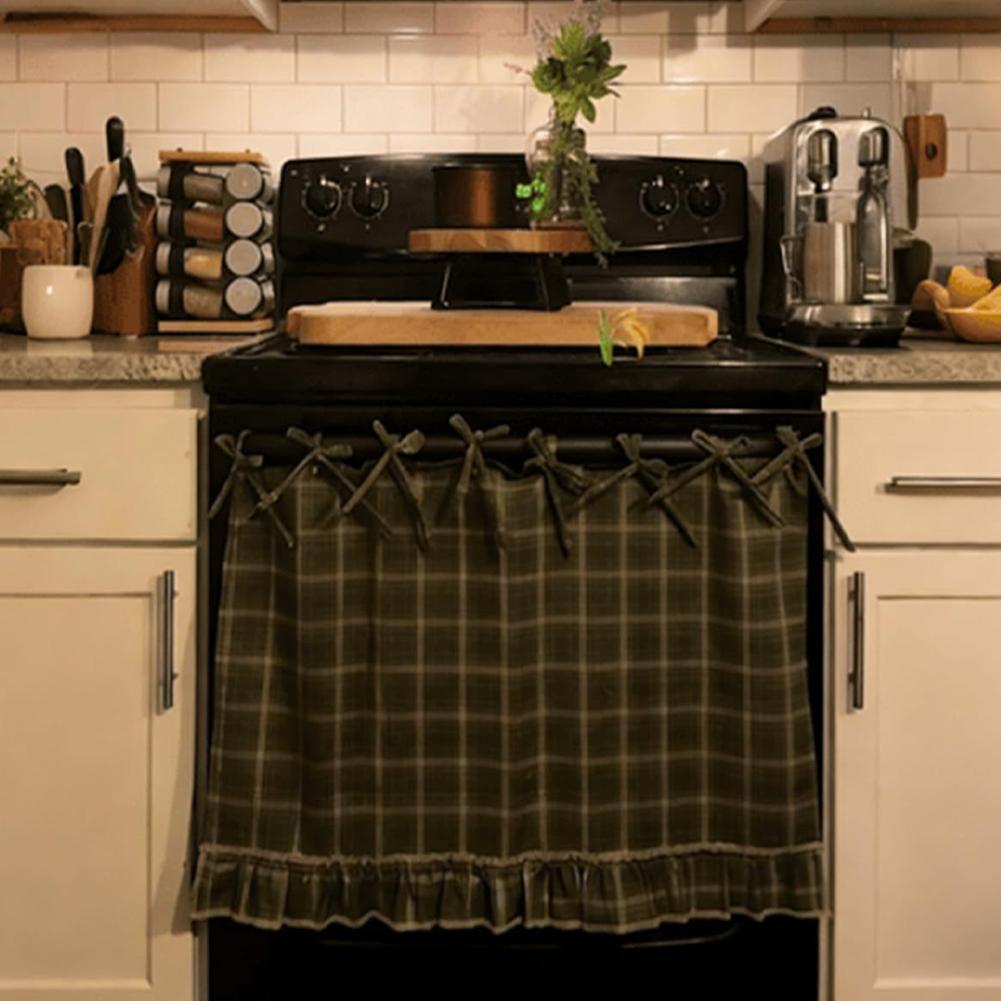 Oven Skirt Artisanal Farmhouse - Home Decor Curtains 评论和价格