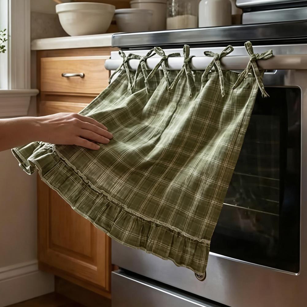 Oven Skirt Artisanal Farmhouse - Home Decor Curtains 评论和价格