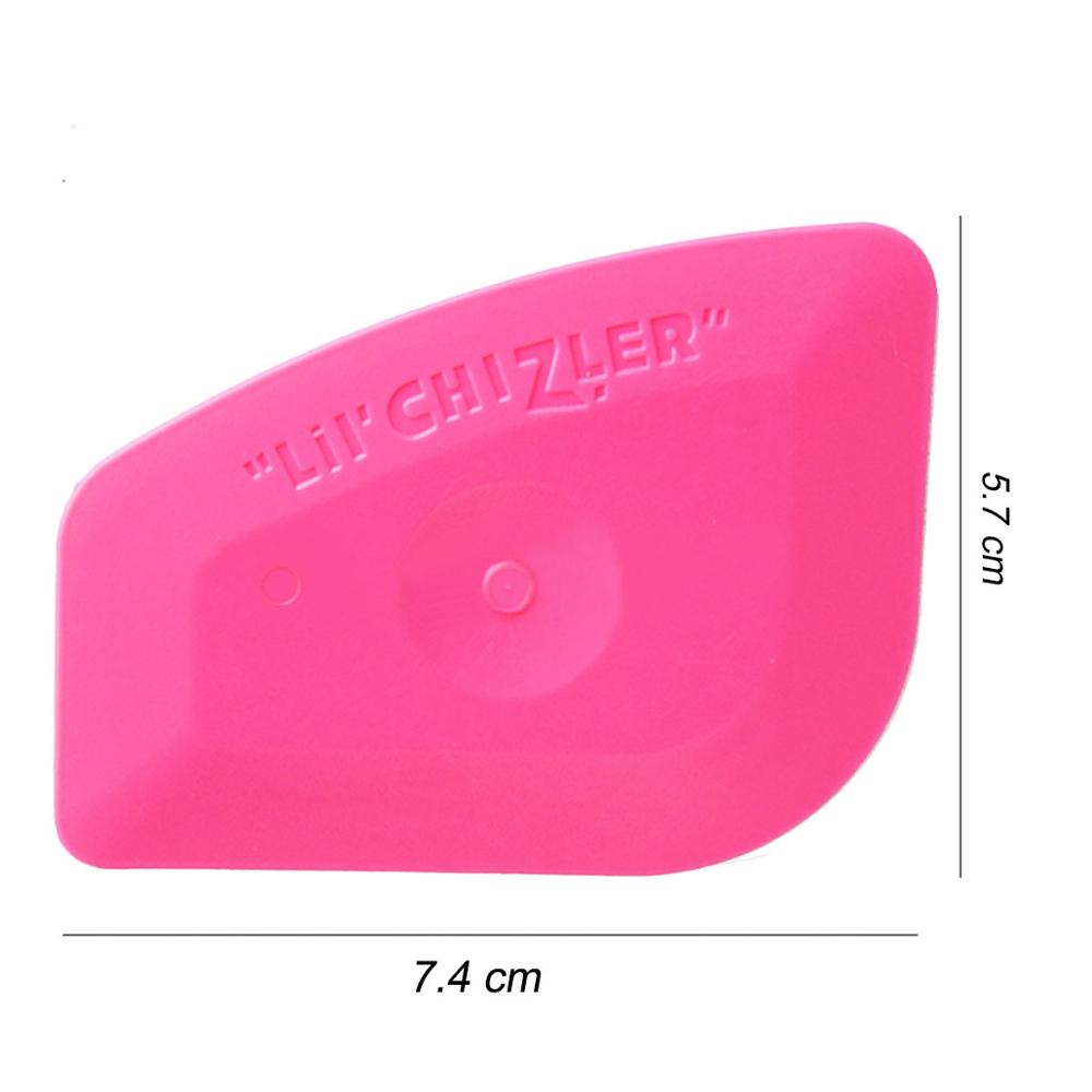 5Pcs Blue Pink Foil Squeegee V - Home Decor Window Blinds 评论和价格