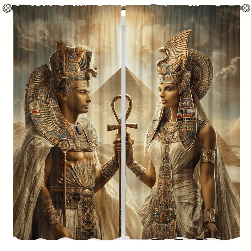 King and Queen of Egypt Curtai - Home Decor Egypt 评论和价格