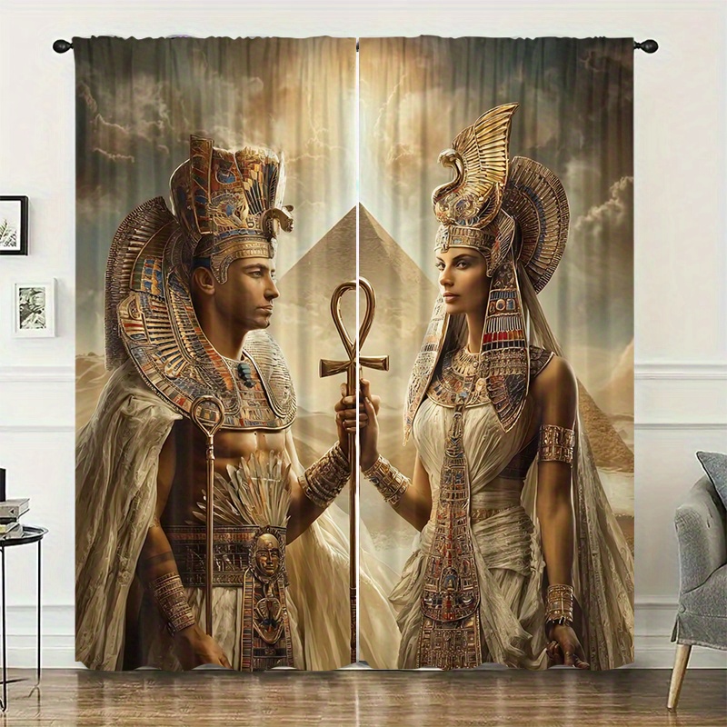 King and Queen of Egypt Curtai - Home Decor Egypt 评论和价格
